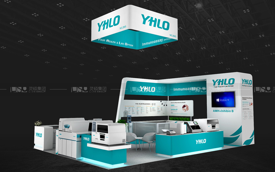 Yahuilong-American AACC booth design and construct