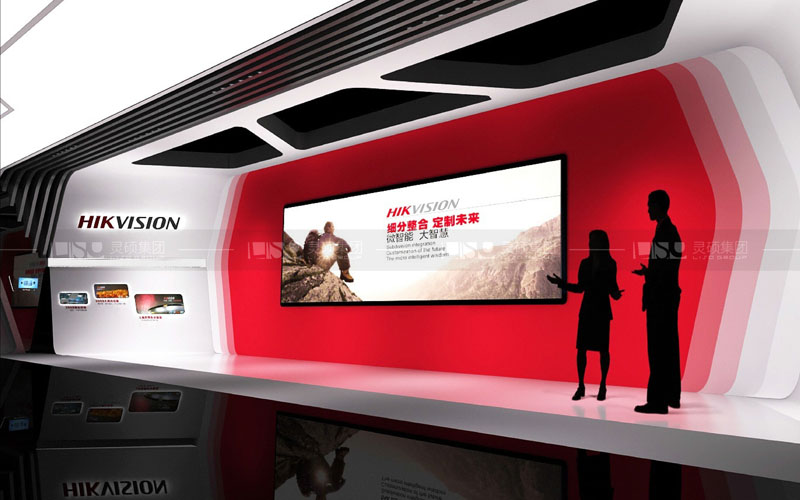 Hikvision exhibition hall design and construction