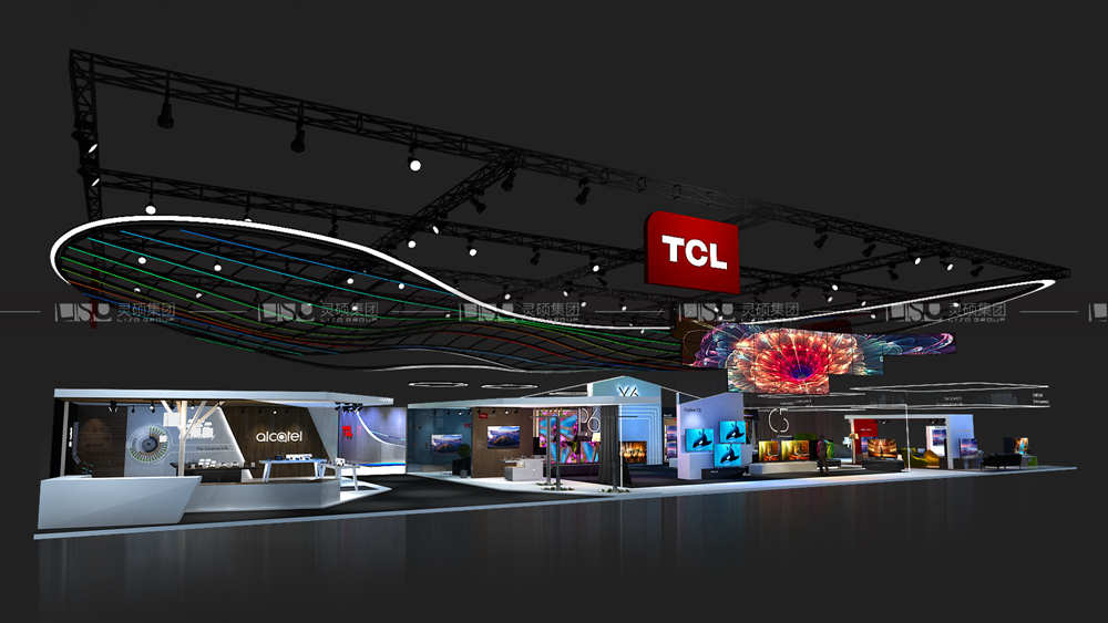 TCL-US CES booth construction case