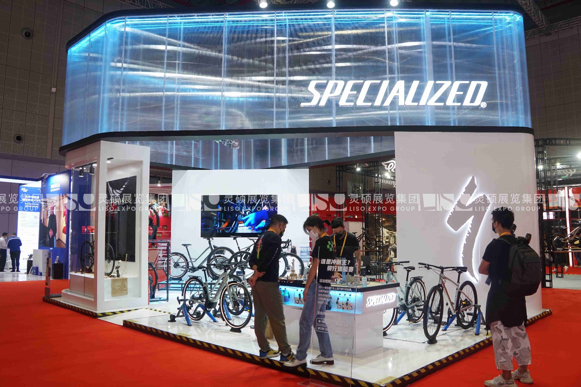 SPECIALIZED-CIIE booth design and construction cas