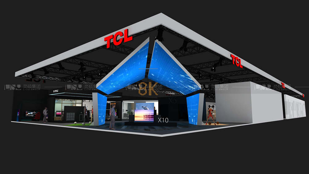 TCL-家电展台设计搭建案例