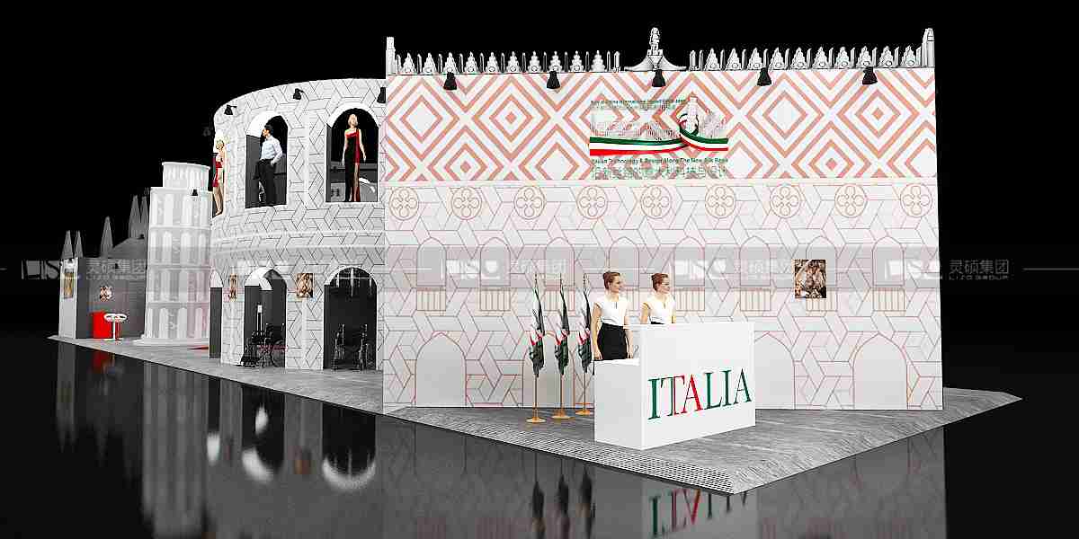意大利国家馆-2019年第二届进博会展台设计案例